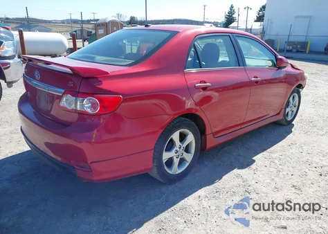 2011 Toyota Corolla S from USA, damaged, VIN 2T1BU4EE7BC718534